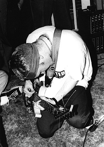 chris rockin out